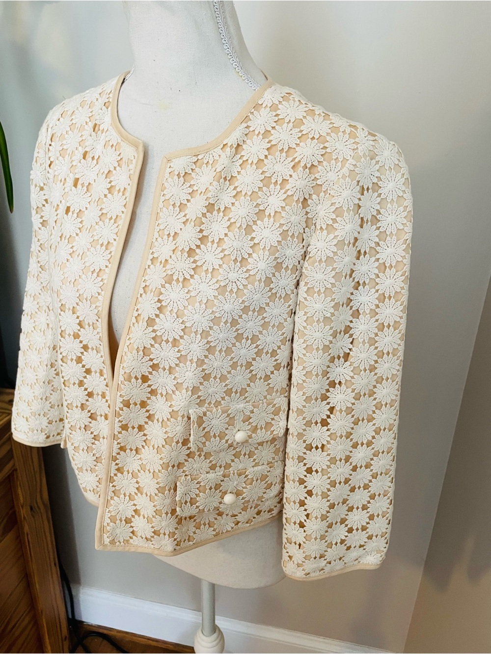 Talbots Lace Jacket - Picture 3 of 5
